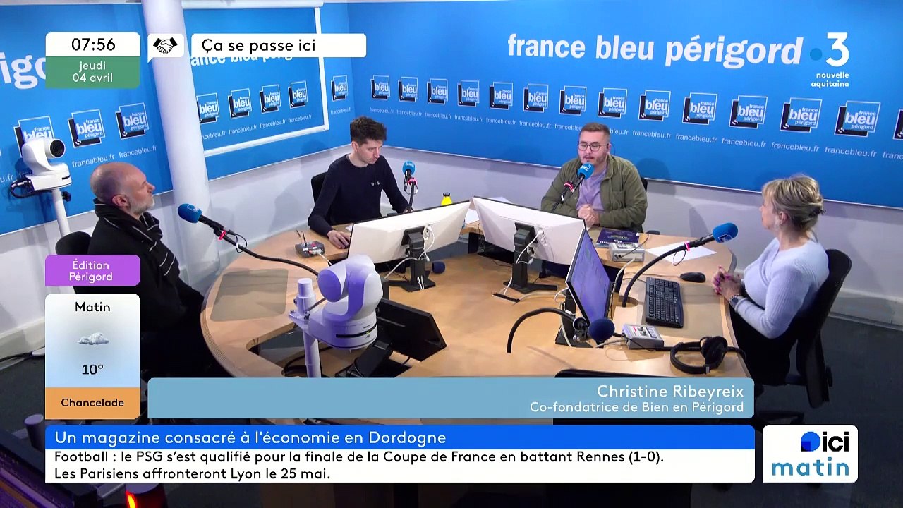 Bien en Périgord x L'Edition Périgord dans le 6/9 de France Bleu