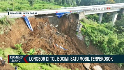 Masih Tunggu Kementerian PUPR dan PVMBG, Longsor di Tol Bocimi Belum Bisa Diperbaiki!