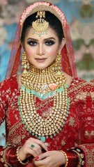 বধূ সাজে, অসাধারণ সুন্দর লাগছে, অভিনেত্রী তানজিন তিশা ও পূর্ণিমাকে… 