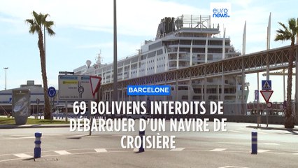 69 ressortissants boliviens interdits de débarquer d'un navire de croisière
