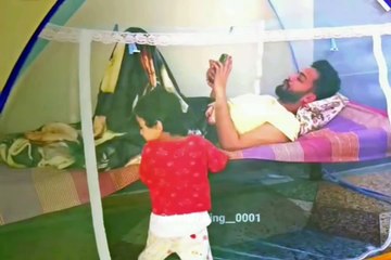 एल्विश यादव हुए भांजी के साथ मच्छरदानी में कैद, 10 सेकंड का वीडियो हो रहा वायरल