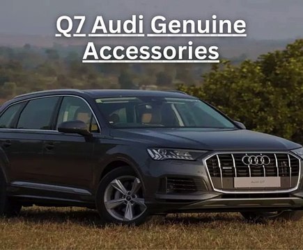 Audi Q7 Genuine Accessories