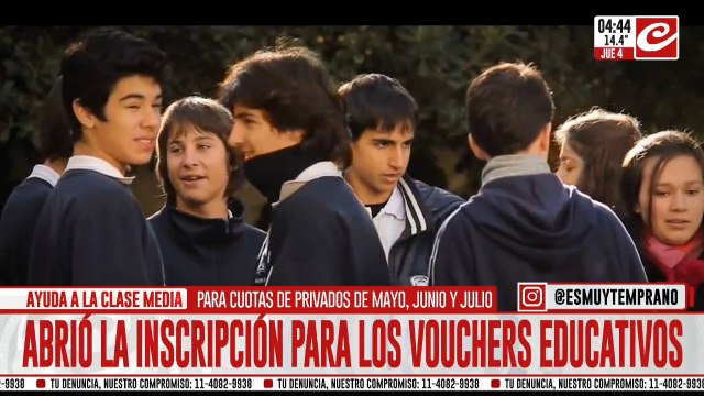 Inscripción abierta: ¿cómo hago para acceder a los vouchers educativos del Gobierno?