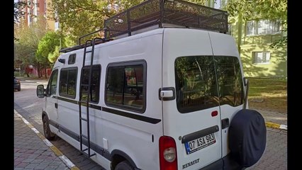 Karavan Kapısı Asma Stepne ve Yan Merdiven Yapımı - 25.Bölüm