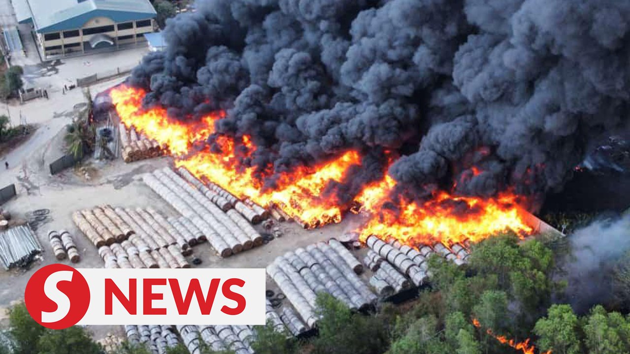 Fire destroys cables at Sabah Electricity's Manggatal storage facility
