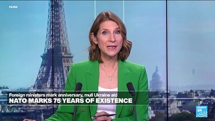 US, Europe 'safer together', says NATO chief as alliance turns 75