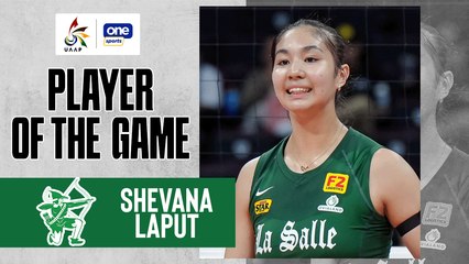 UAAP Player of the Game Highlights: Shevana Laput steps up in Angel Canino's absence as La Salle holds off UP