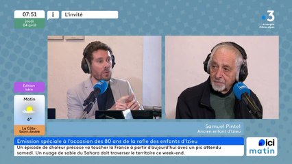 Samuel Pintel : "Je me suis engagé à écrire ce livre et à mener ce travail de mémoire après avoir retrouvé les lieux"