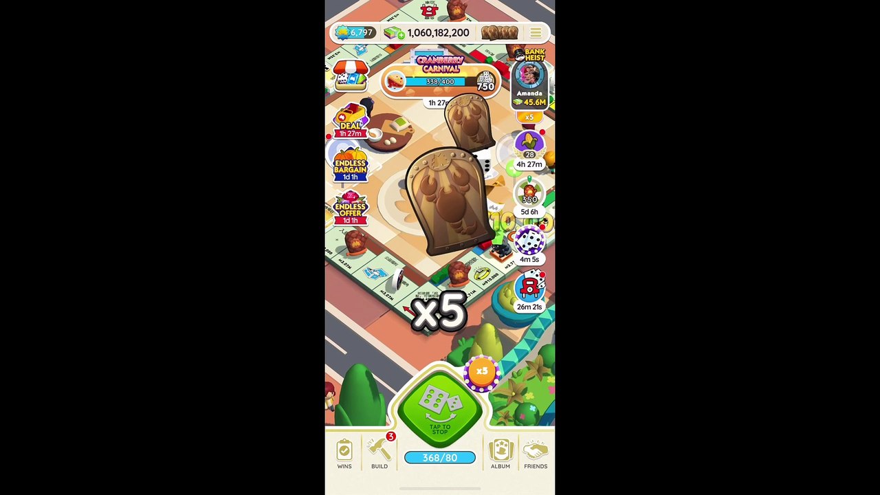 [Miniriceto]Game Play _ Monopoly Go! Day 251
