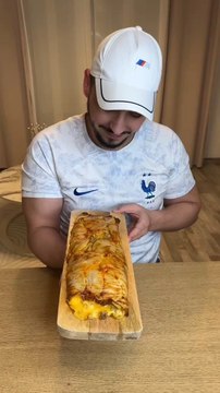 Un roulé de pomme de terres façon BIG MAC c’était vraiment EXCELLENT on avait l’impression de manger un BIG MAC