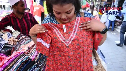 जयपुरी कॉटन M to 5XL टॉप फक्त 250 रुपयांपासून? Jaipuri Cotton Tops In Dadar | Summer Shopping | AI2