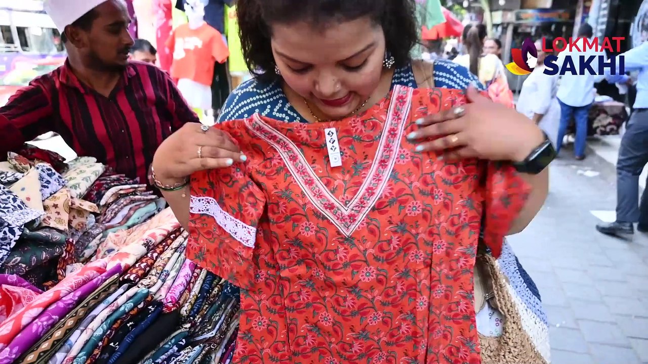 जयपुरी कॉटन M to 5XL टॉप फक्त 250 रुपयांपासून? Jaipuri Cotton Tops In Dadar | Summer Shopping | AI2
