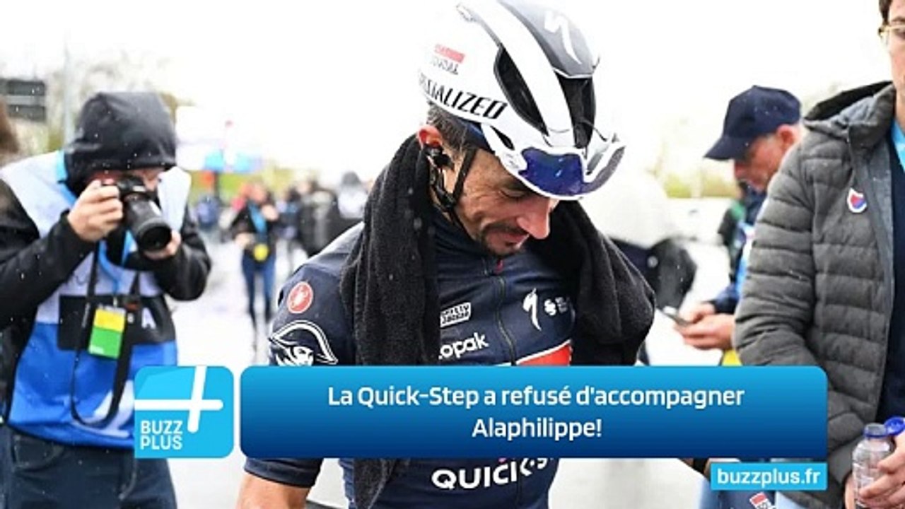 La Quick-Step a refusé d'accompagner Alaphilippe!