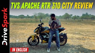 TVS Apache RTR 310 City Review | Is this the Perfect City Bike? | Vedant Jouhari