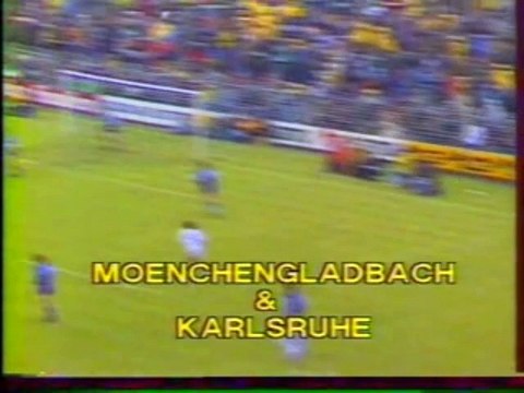 MONCHENGLADBACH - KARLSRUHE - 1977 - SAISON 1976/1977 -