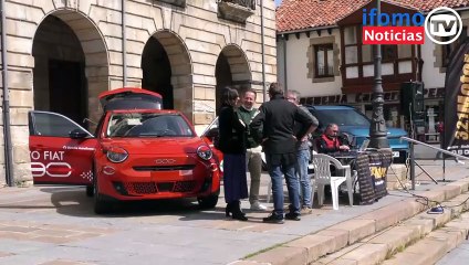 Reinosa acoge una exposición de coches eléctricos