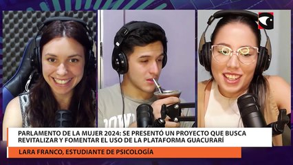 Parlamento de la mujer 2024: se presentó un proyecto que busca revitalizar y fomentar el uso de la plataforma guacurarí