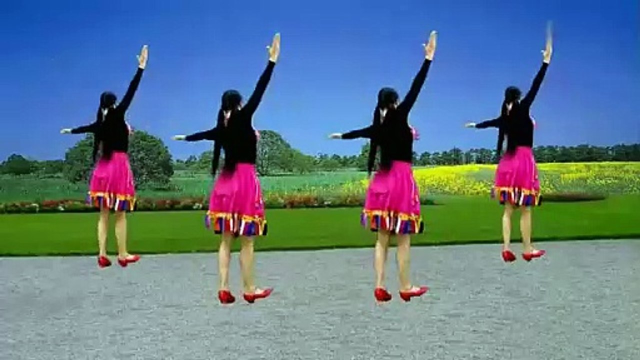 藏族舞《唱家鄉》高原紅演唱，嘹亮歌聲，醉人好聽好看！