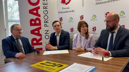 Budowa ronda w Aleksandrowie Kujawskim