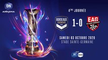 D1 Arkema, J4  FCG Bordeaux - EA Guingamp (1-0)
