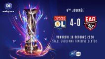 D1 Arkema, J6  Olympique Lyonnais - EA Guingamp (4-0)