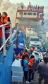 Incêndio em balsa no Golfo da Tailândia deixa passageiros em pânico