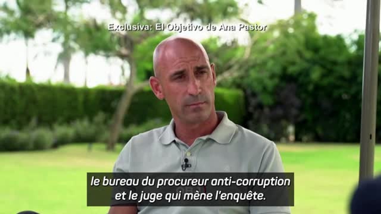 Espagne - Rubiales sur les accusations de corruption : "Je n'ai jamais accepté de pots-de-vin de ma vie"