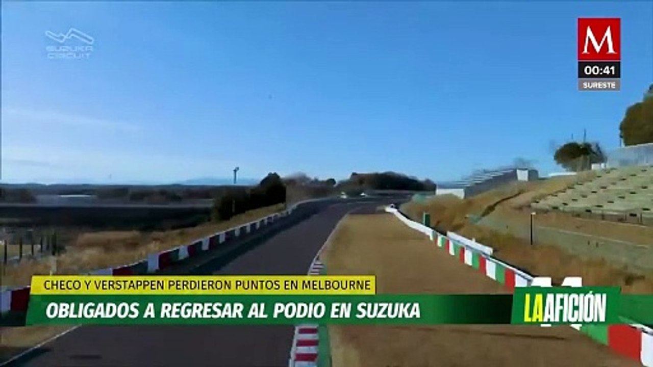 Checo' Pérez buscará subir al podio en el GP de Japón: "las carreras son siempre emocionantes"