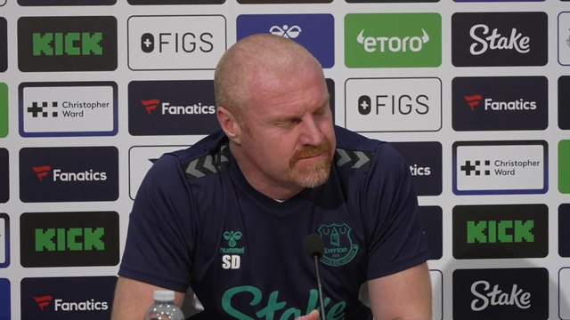 Dyche on Everton - Burnley relegation scrap