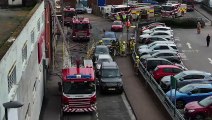 Fire and Rescue services tackle roof fire in Bognor Regis