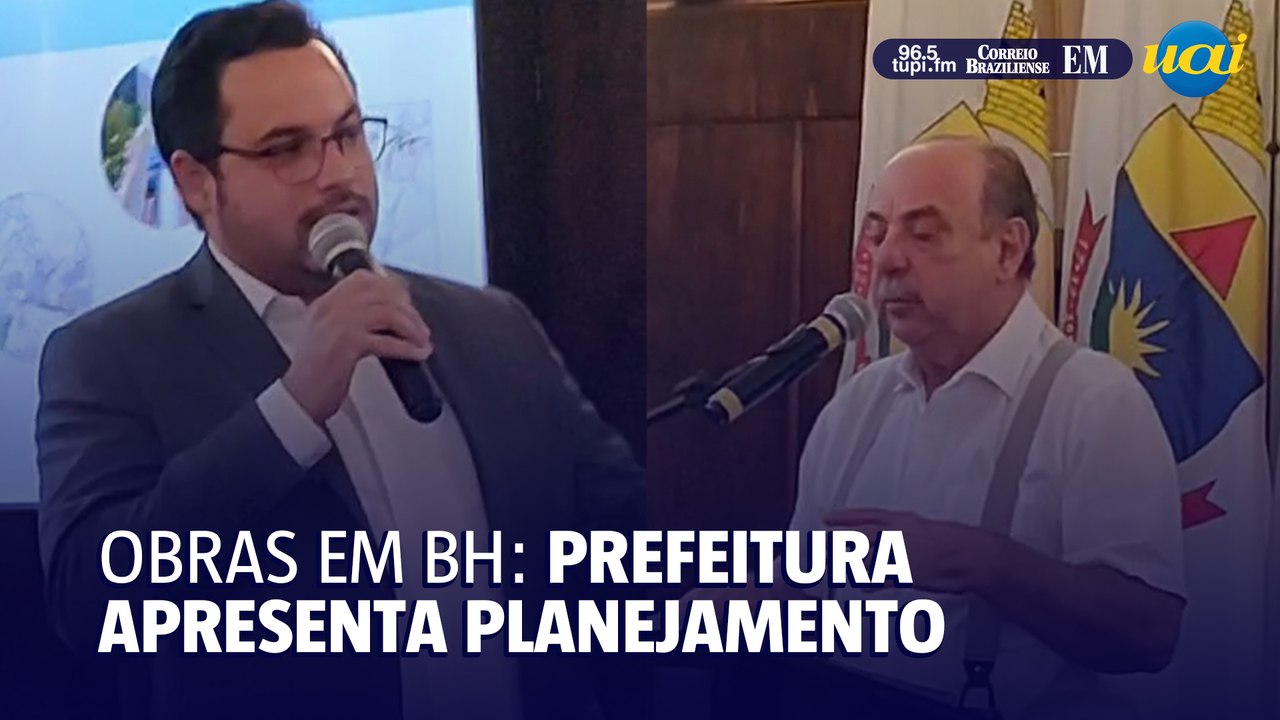 Prefeitura de Belo Horizonte divulga planejamento de obras
