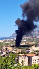 Incendio a Brancaccio