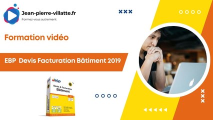 Les familles clients : EBP Devis Facturation Bâtiment 2019