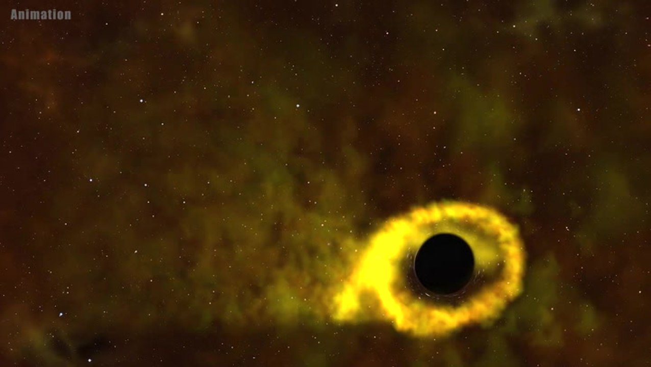Hubble Discovery Black Hole Twists Star Into Donut Shape - video ...