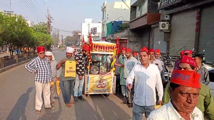 Video Story - झूलेलाल जयंती : जय झूलेलाल के गुणगान के साथ नगर में निकली प्रभात फेरी