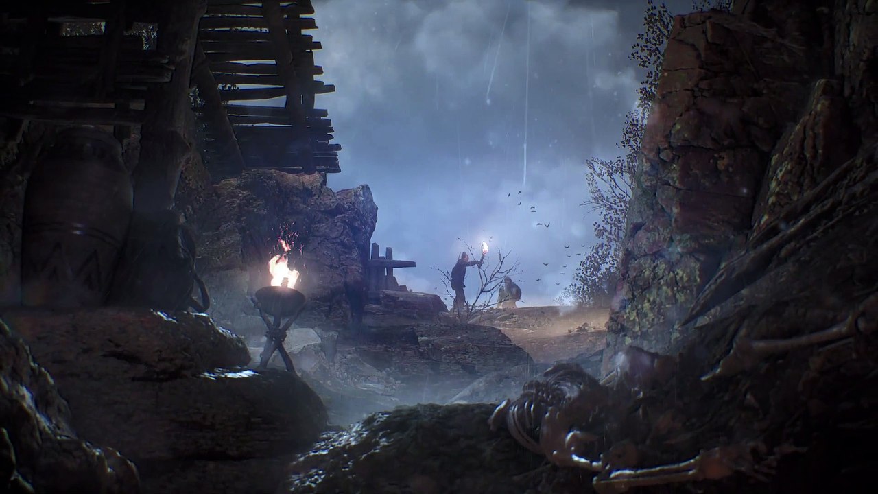 Der Cinematic-Trailer von Dark and Darker Mobile zeigt 2 Abenteurer in einem Dungeon