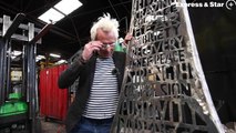 Artist Matt Lloyd and sculptor Luke Perry talk about a new installation destined for Chapel Ash, Wolverhampton.