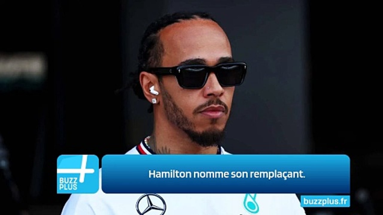 Hamilton nomme son remplaçant.