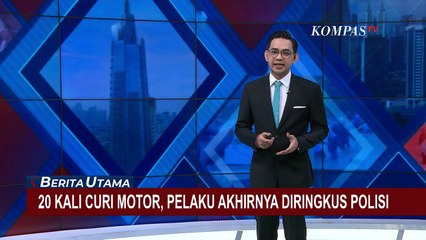 Polisi Ringkus Pelaku Curanmor yang Sudah Beraksi 20 Kali