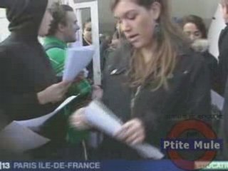 Les manifestations des lycéens