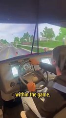 HIT and RUN in Truck Driving Sim!!!