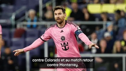 Inter Miami - Martino : "Messi n'était pas prêt"