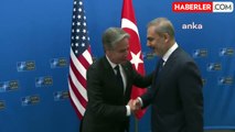 Dışişleri Bakanı Hakan Fidan, ABD Dışişleri Bakanı Blinken ile Brüksel'de Görüştü
