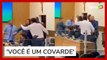 Vereadores quase se agridem após discussão com troca de ofensas em Goiás: 'O senhor se esconde'