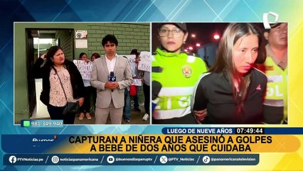¡Luego de 9 años!: capturan a niñera que asesinó a golpes a bebé en SJM