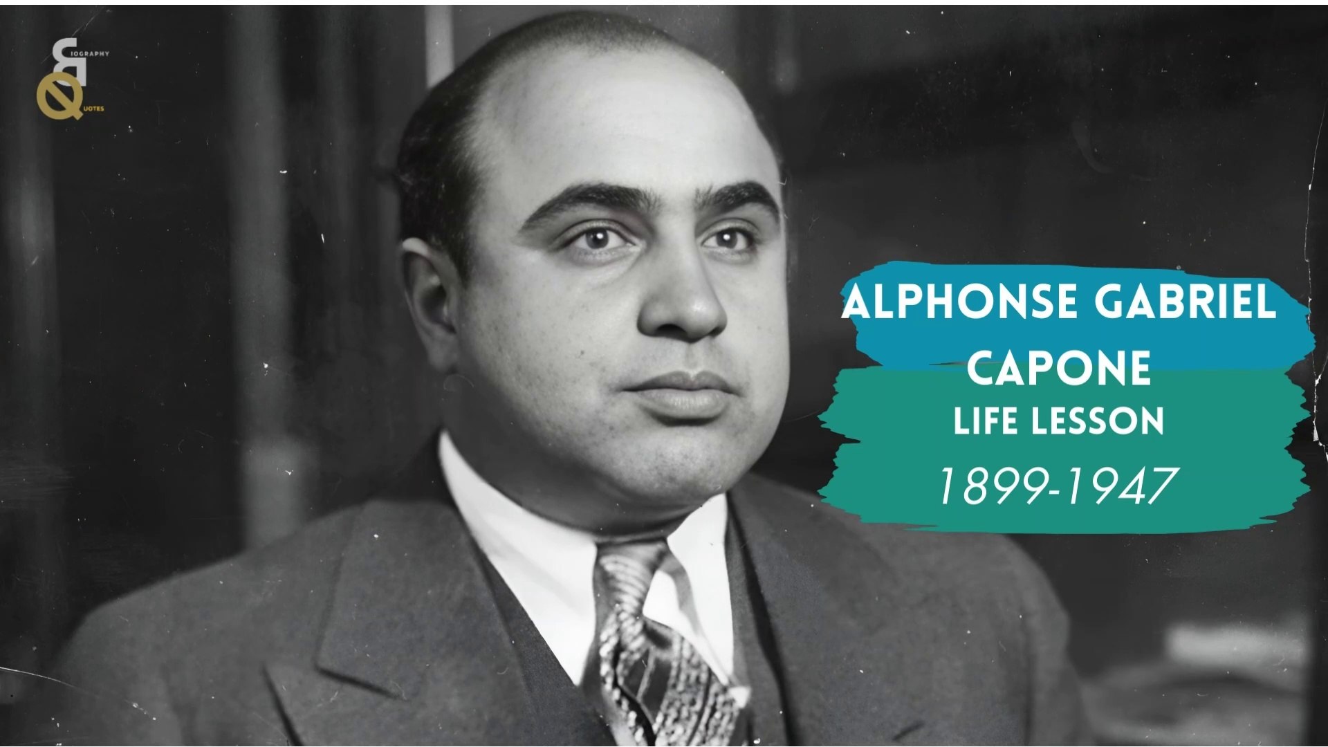 ⁣Life lessons I've learned from Al Capone's