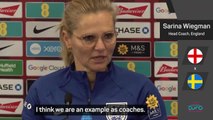 Wiegman refuses to talk about male aggression in women's game