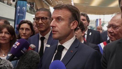 마크롱, '모스크바 테러 프랑스 연관' 러시아 의혹 일축 / YTN