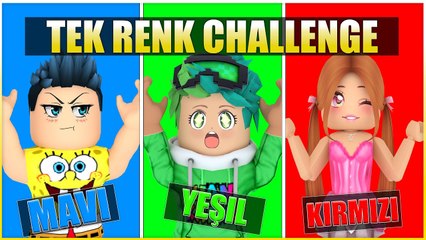 TEK RENK CHALLENGE [ DOĞRU RENGİ SEÇ ] | EASY COLOR SWITCH ROBLOX TÜRKÇE | HAN KRAL EKİP
