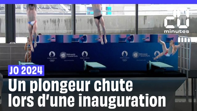 JO de Paris 2024 : Un plongeur chute lors de l’inauguration du centre aquatique olympique